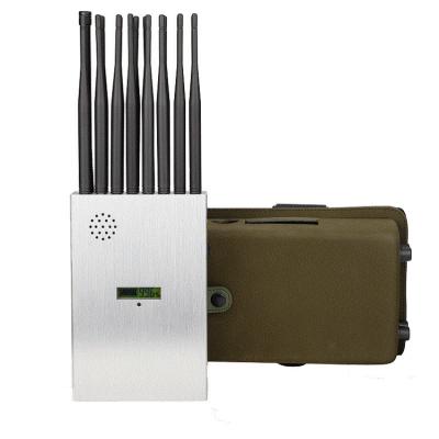 Chine 16 Bands Portable cell phone Signal jammer/ Blocker with LCD Display,  2g. 3G. 4G. 5g ,GPS, WIFI signals à vendre