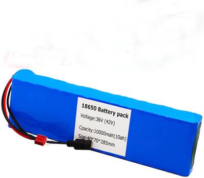 中国 1.5kg 36 Volt Lithium Ion Battery Pack MSDS 18650 Cell 3 Parallel 10 Series 販売のため