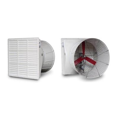Chine ventilateur d'extraction de ventilation de cône de fibre de verre de 54in 3 phases 220v-380v à vendre