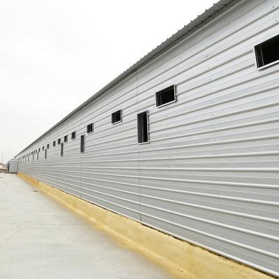 China Prefabricated Light Steel Poultry Farming Structures for sale