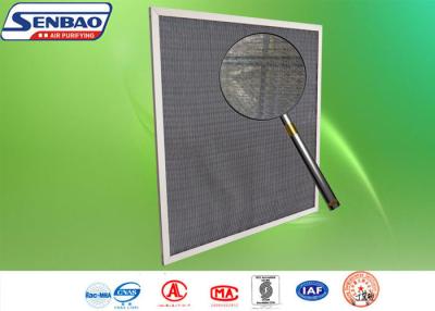 Cina Filtri dell'aria pieghettati maglia di nylon della Camera di filtri dell'aria del pannello di ventilazione in vendita