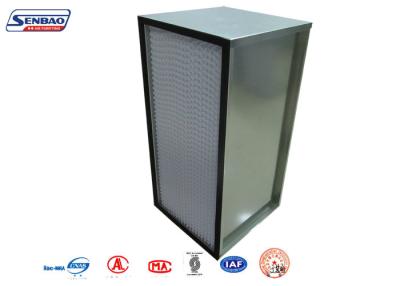 China Filtro de aire profundo de la eficacia alta del plisado H13 HEPA de la resistencia baja para la purificación del aire en venta