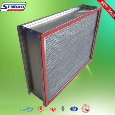 China 280C filtro descartável da resistência de alta temperatura HEPA à venda