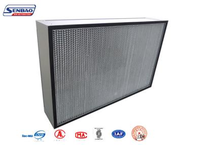 China 24 x 24 “filtros de aire de la eficacia alta X12 HEPA filtran para el sitio limpio en venta
