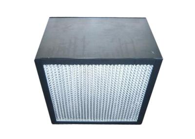 China Factory Direct Sale Deep Pleated Hepa Air Filters With Aluminum Frame for sale