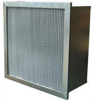 China High Temp Mini Pleat Hepa Air Filter High Efficiency With Pleated / Clapboard for sale