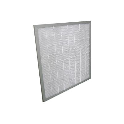 China Fan Filter Unit Pleated Panel Air Filters Air Filters , High Efficiency for sale