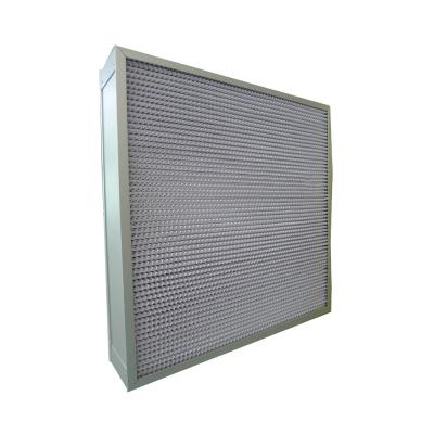 China Filtros laminares del controlador del aire del filtro de aire de la eficacia alta de la caja de la circulación de aire medios en venta