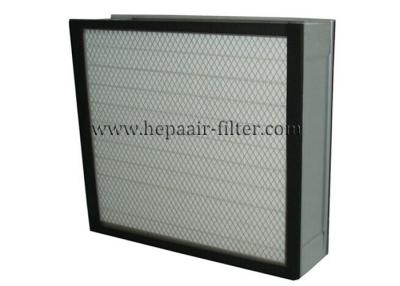 China Aluminum Frame High Efficiency Mini Pleat Air Filter For HVAC System for sale