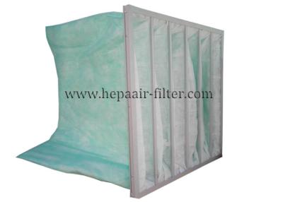 China Anti-Static Fiber Pleated Cleanroom Air Filters F6 F8 Three Multilayer for sale
