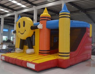 China EN71 Tarpaulin Blow Up Bounce House Inflatable Bouncy Castle for sale