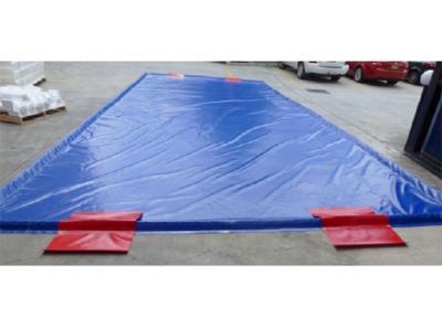 Chine Bâche molle supérieure de PVC de tapis gonflable spécial de station de lavage à vendre