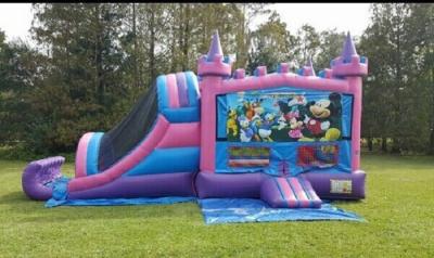 China Large Inflatable Combo Extreme EN14960 Dry Bounce House Combo for sale