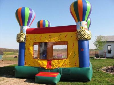 China Customized Hot Air Balloon Blow Up Bounce House Inflatables For Fun for sale