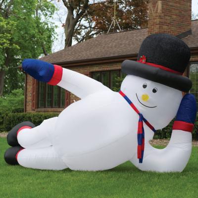 China Massive Inflatable Man Advertising Sprawling Snowman Comercial for sale