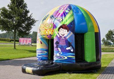 China Disco Kids Music Bouncer,11.5FT PVC Material Bouncy House For Party for sale