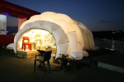 中国 でき事のための膨脹可能な庭のテントをつける空気のギャラリーの膨脹可能なテント Comercial 販売のため