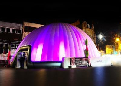 China Giant Novel Led Inflatable Dome Tent Customizd Lighting Inflatable Air Tent For Big Event for sale