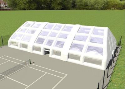 中国 二重層のテニスのフットボールの試合のための強く膨脹可能な芝生のテントの膨脹可能なキャンプ テント 販売のため