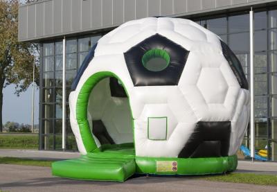 China Super Large Moonwalk Bounce House Soccer Ball Inflatable Jumping Bouncer for sale