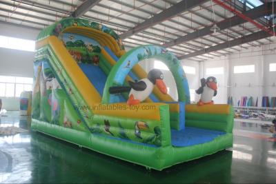 China Animal Theme Commercial Inflatable Slide For  Backyard , Slide Inflatable For Kids for sale