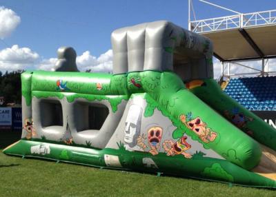 China Fantastic Aztec Adventure Assault Rent Inflatable Obstacle Course Bounce House For Adult for sale