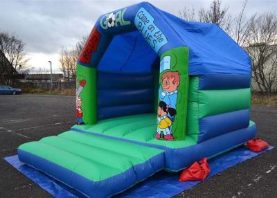 China 12x15 Football Kids Inflatable Bouncer Castle Used In Family Party for sale