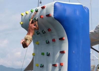 China Crazy Artificial Blow Up Rock Climbing Wall Inflatable Rock Climbing Wall for sale
