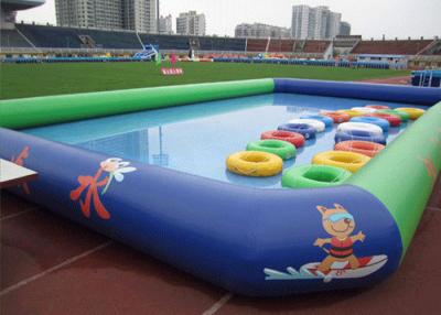 China Cute Logo Printing Air Sealed Swimming Pool For Kid / Kids Swim Pools For Fun for sale