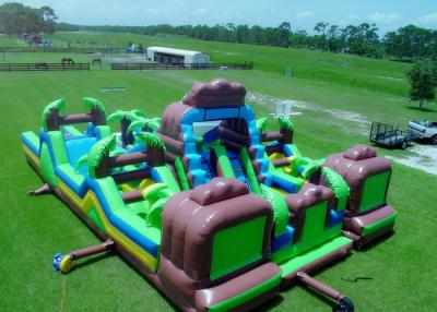 China Fun assault course for children / Jungle assault course birthday party / Tropical Obstacle for sale