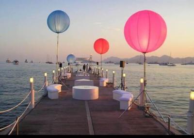China Färben Sie änderndes großes Ballon-Licht, leuchten Sie Ballon-Werbungs-Produkten für Ereignis zu verkaufen