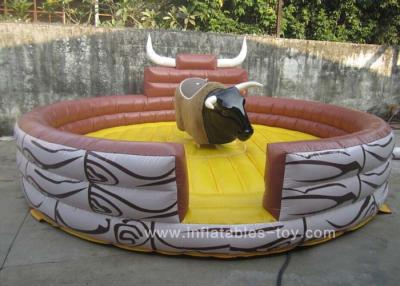 China Commercial Inflatable Sports Games Children Mechanical Riding Bull for sale