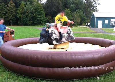 China Customized Mechanical Bull Riding , Mechanical Rodeo Bull For Adults for sale