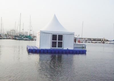 China Giant Inflatable Floating Tent , Quality Customized Pool Tent With PVC Material for sale
