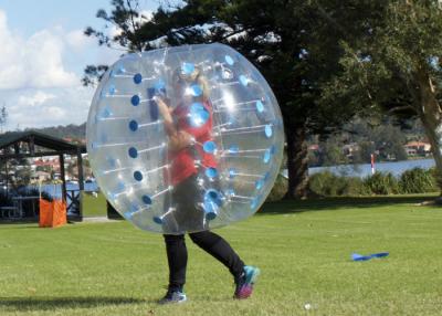 China diámetro TPU del 1.2m/fútbol de la burbuja del PVC, fútbol inflable al aire libre de la burbuja de los juguetes 0.8m m en venta