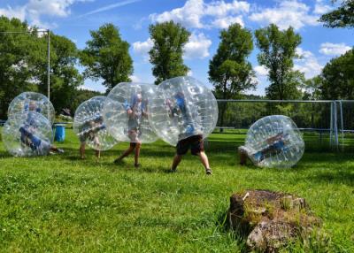 China Comercial 1.0M 1.8M TPU Human Hamster Bumper Ball Soccer Football , Loopy Zorb Ball for sale