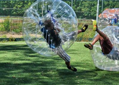 China Safe Outdoor Inflatable Toys Children Bumper Ball , Human Hamster Ball Bubble Soccer for sale