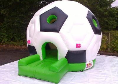 China Soccer Inflatable Bouncer Jumping House , Inflatable Bouncer House For Kids And Adult for sale