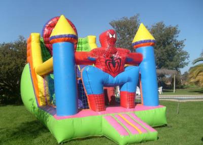 China Inflatable Spider Man Jumping House , Inflatable Bouncer Jumping Bouncy for sale