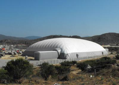 Китай Структура здания воздуха прочного супер гигантского раздувного шатра белая для игры тенниса продается