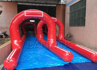 China Customized Amazing Giant / Big Inflatable Slides Inflatable Pirate Ship Double Slide for sale
