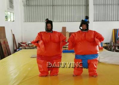 China Party Wrestling Fancy Dress Adult Inflatable Model Sumo Costume Suits With Battery for sale