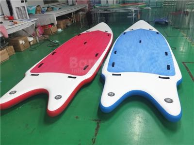 China Anti Skid Inflatable SUP Board Touring Air Paddle Board Fish Shape for sale