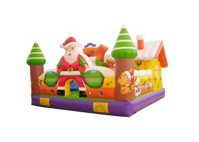 China Christmas Old Man Inflatable Toddler Playground Bouncer Castle For Festival Advertising CE Approval for sale
