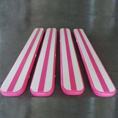 China 10cm Thickness Inflatable Air Track Sport Mat Gymnastics Training Air Balance Beam Tumbling for sale