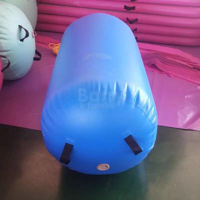 China Esteira de barril inflável OEM para pista de ar de ginástica inflável rolo de pista de ar de equilíbrio quente à venda