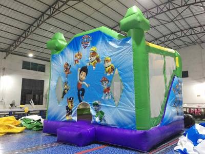 China Commercial Home Use  Inflatable Bouncy Castle , Inflatable Bouncer House Jump House With Slide for sale