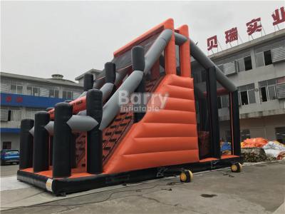 China 12X5.6X8M Commercial Jumping Castle Free Fall Inflatable Drop Jump Game for sale