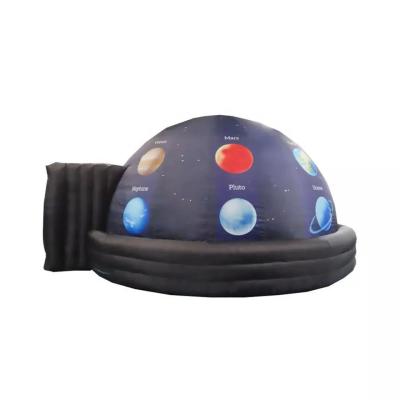 China Carpa de cúpula de proyección de planetario inflable portátil, carpa de pantalla de cine de proyección inflable en venta