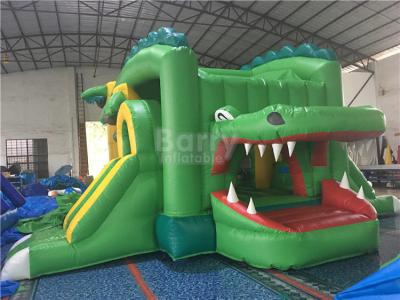 China Commercial PVC Inflatable Slide Combo Party Moon Castle Bounce And Slide for sale